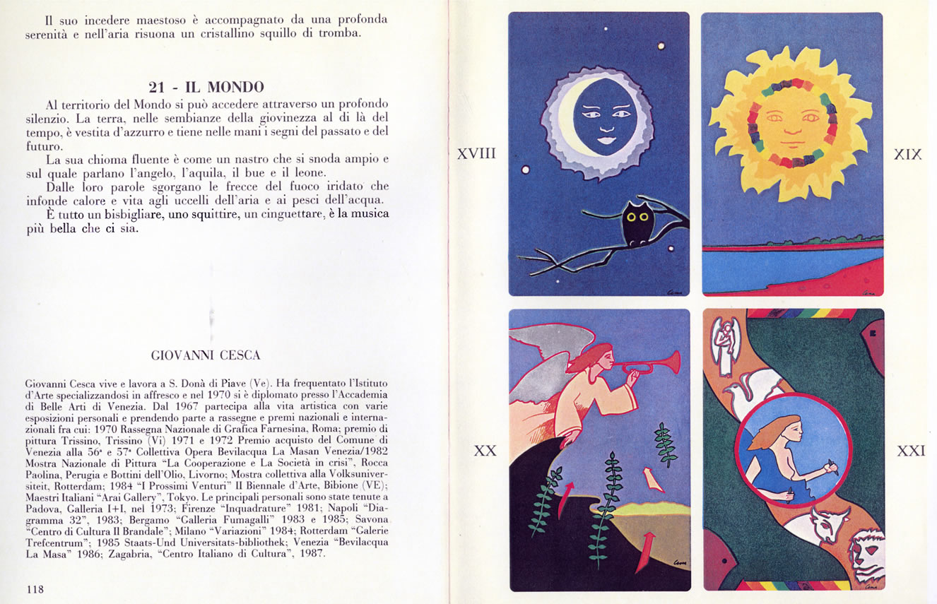 libro I Tarocchi, Le arti magiche